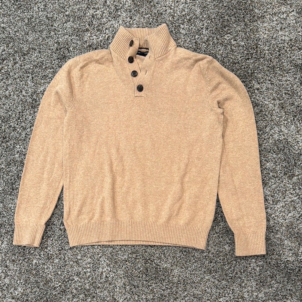 Banana Republic Tan Turtleneck Knit Sweater